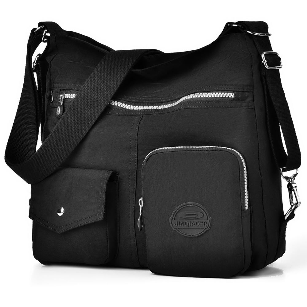 Multipurpose Hobo Purse for Women with Antitheft RFID, Waterproof Nylon🙊